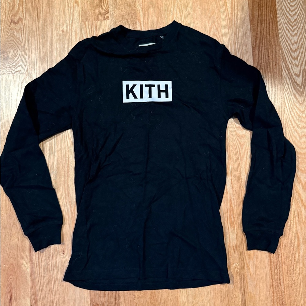 Kith Black Long Sleeve Top